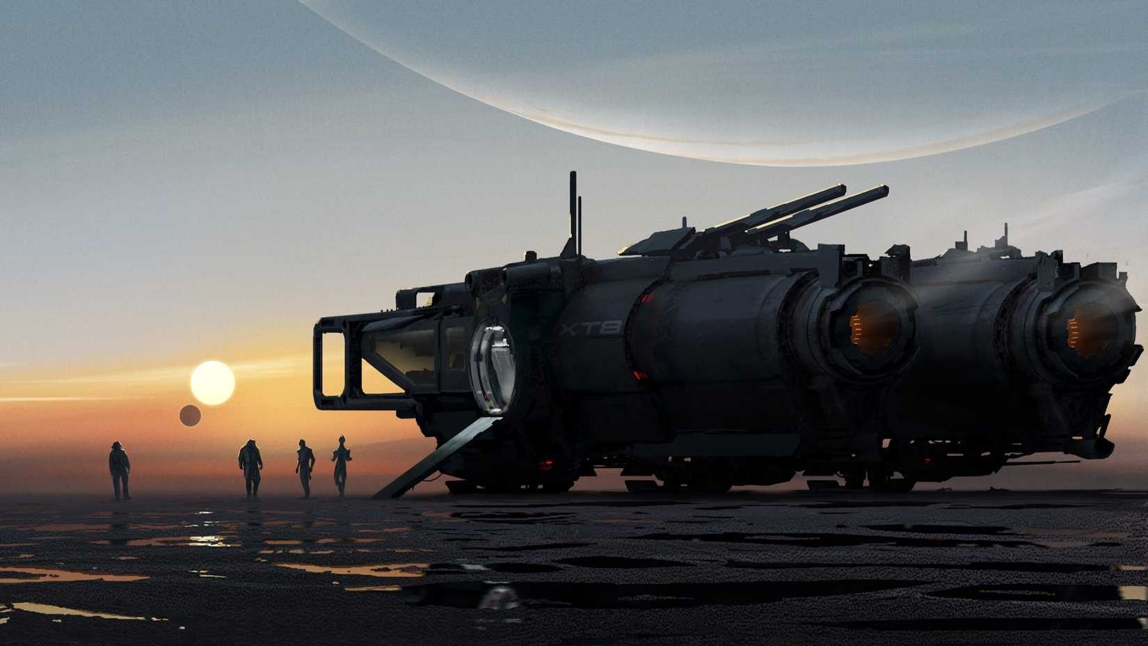 Mass Effect 5 Concept Art Bounce