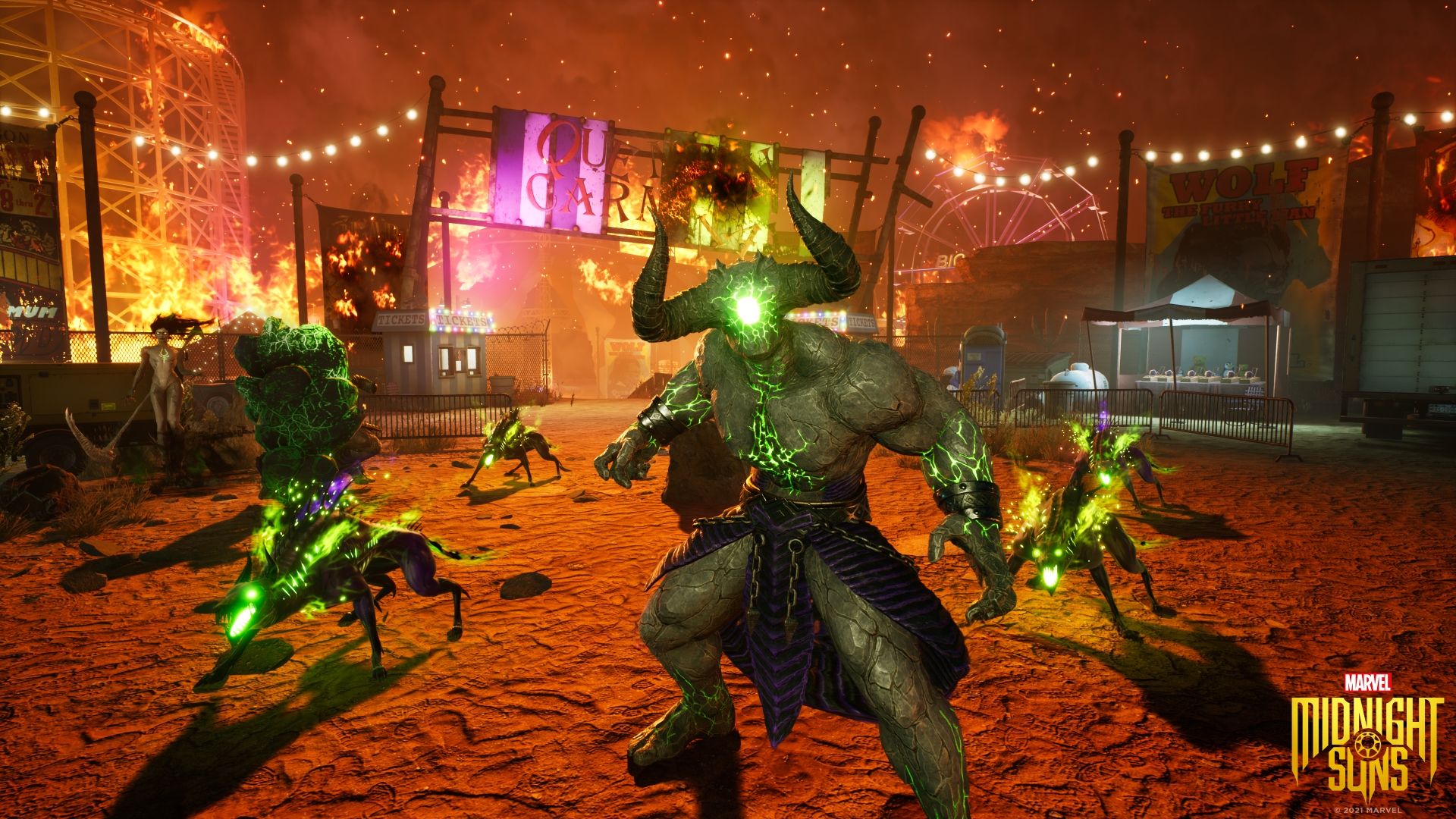 Demonic forces in Midnight Suns.
