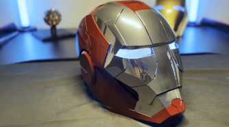 Motorized Iron Man Helmet_5