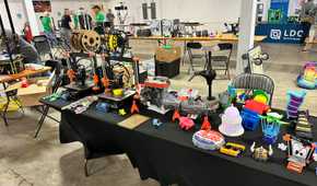 MWRRF show floor displays