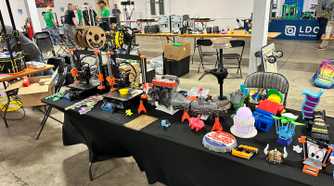 MWRRF show floor displays