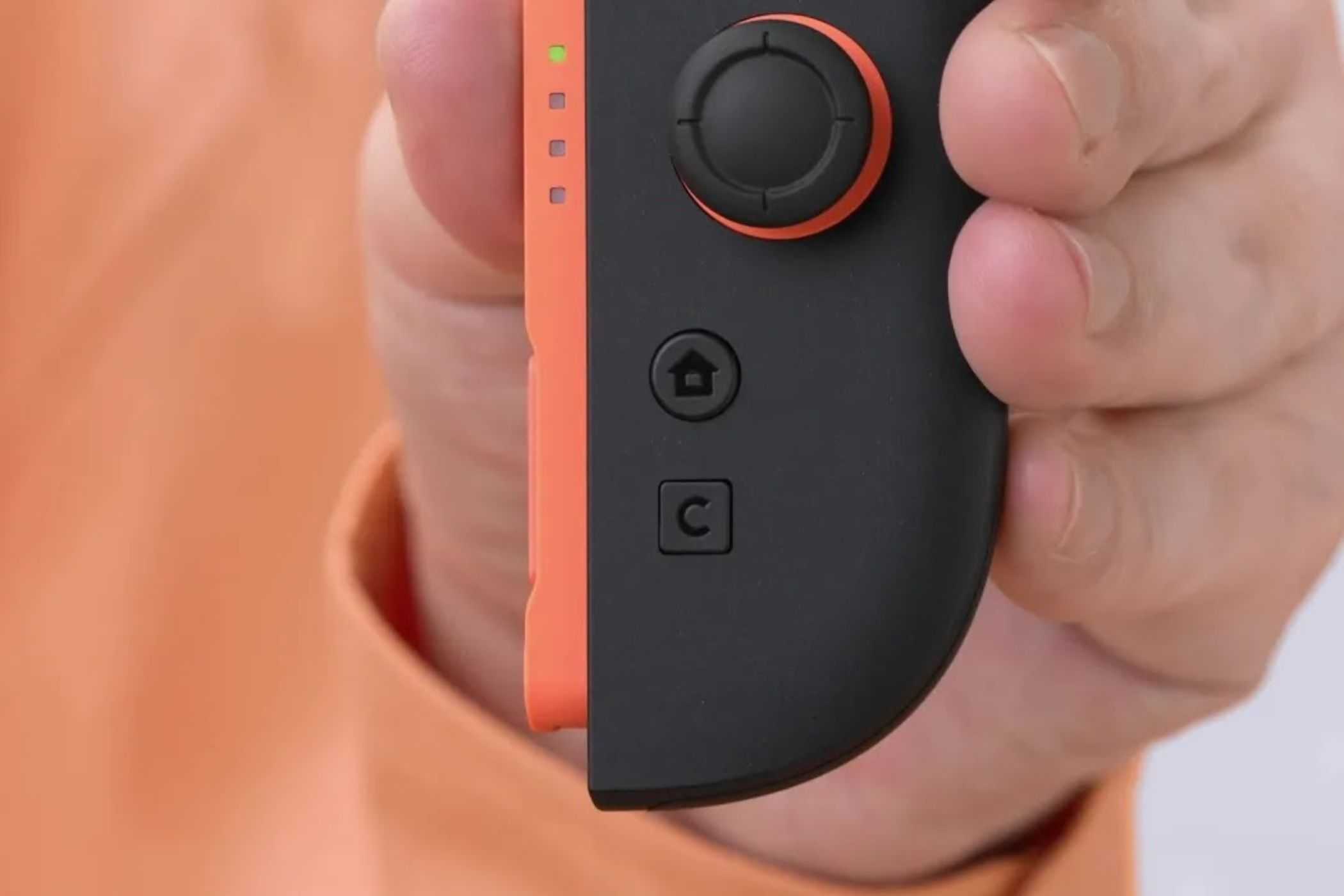 Nintendo Switch 2 joycon closeup