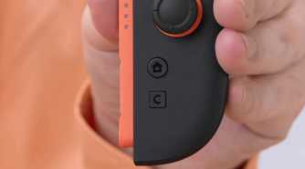 Nintendo Switch 2 joycon closeup