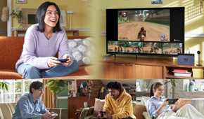 Nintendo Switch 2 gamechat players playing switch 2 in different rooms