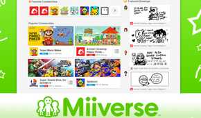 Nintendo Miiverse home page