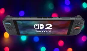 An angled view of the top of a Nintendo Switch