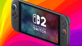 Angled front view of the Nintendo Switch 2