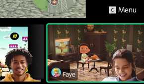 Nintendo Switch 2 camera showing players in game