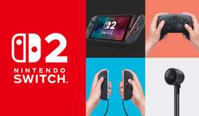 Nintendo Switch 2 console and accessories as they appear on the site.