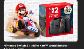 Nintendo Switch 2 bundle price