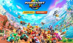 Mario Kart World price with racers