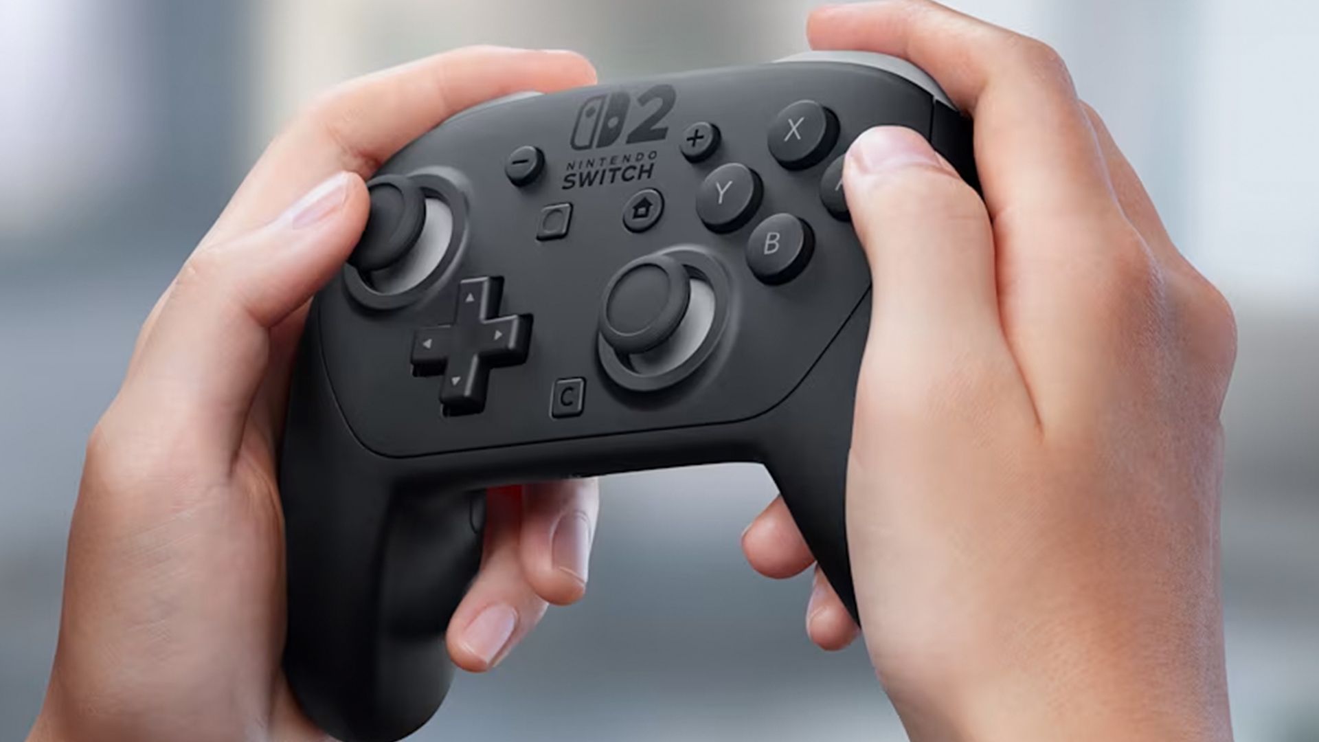 The Nintendo Switch 2 Pro Controller.