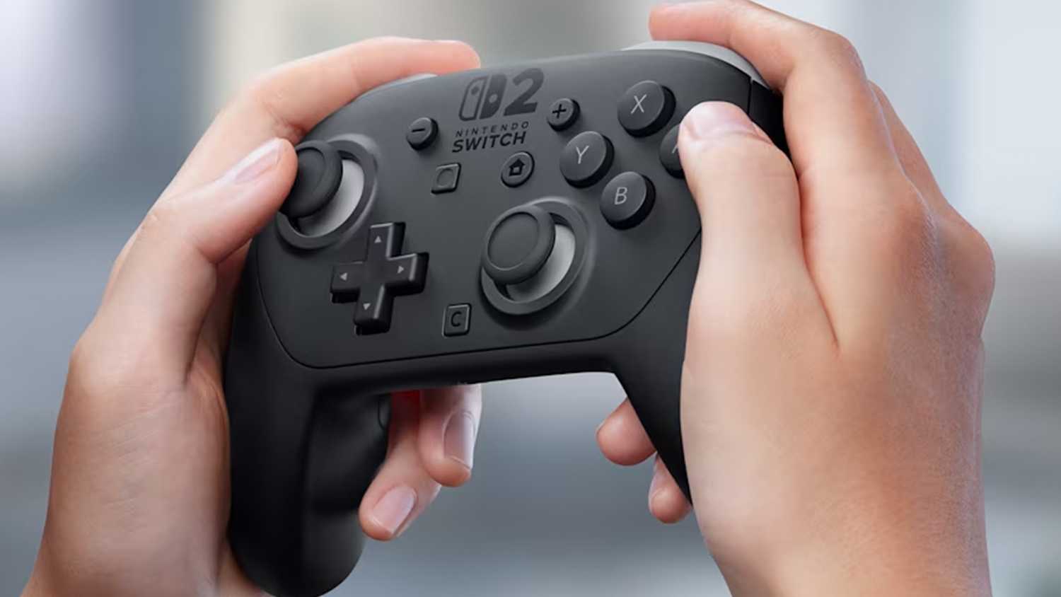 The Nintendo Switch 2 Pro Controller.