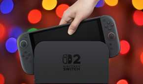 A Nintendo Switch 2 being removed from the dock