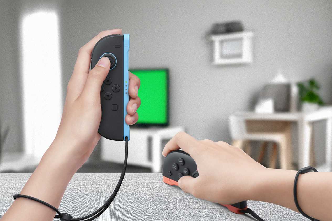 Nintendo Switch 2 with mouse mode