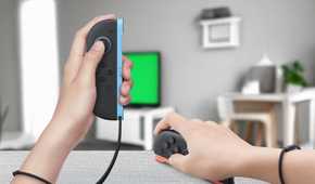 Nintendo Switch 2 with mouse mode