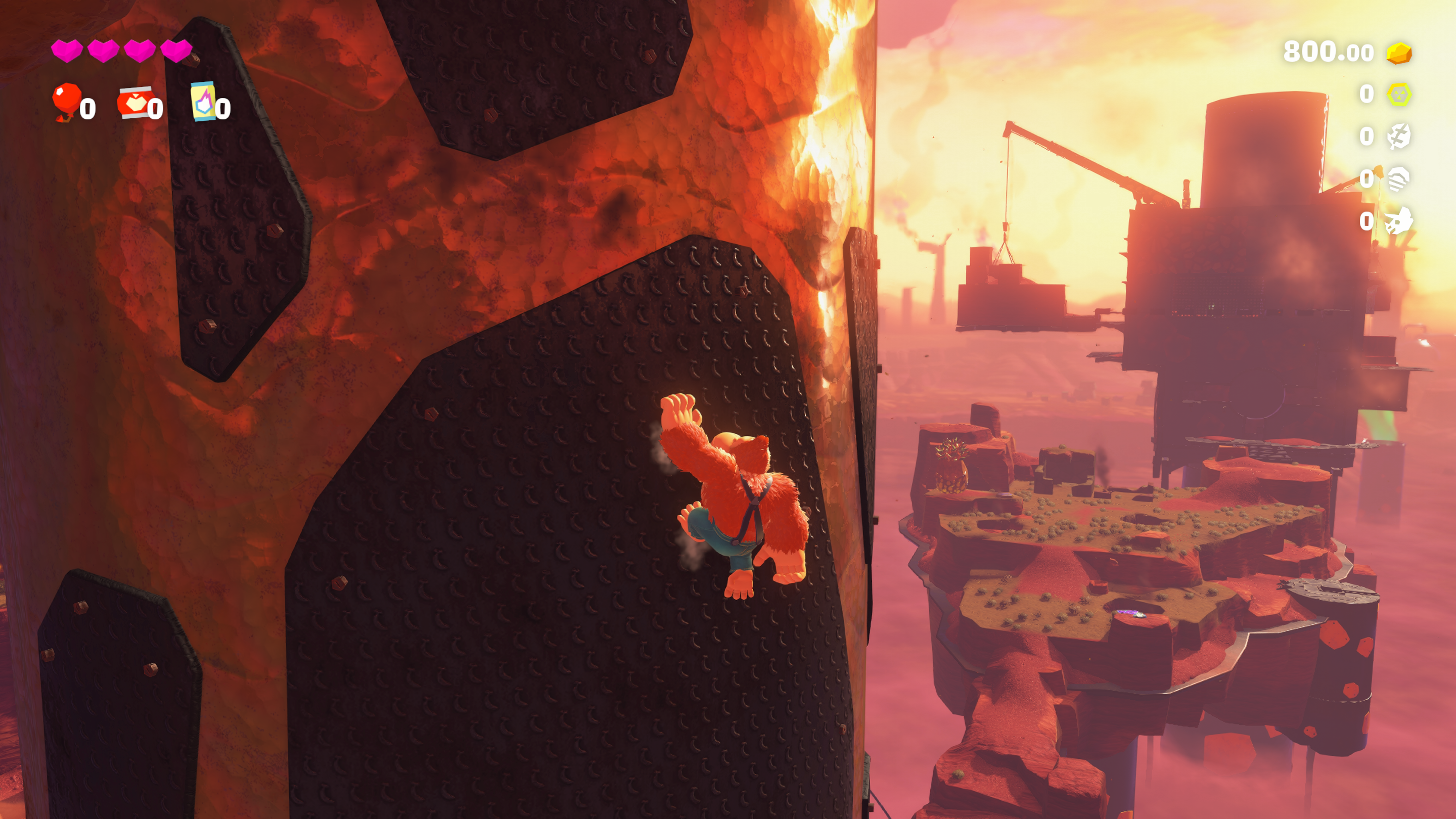 Screenshot of Donkey kong Bananza on the Nintendo Switch 2