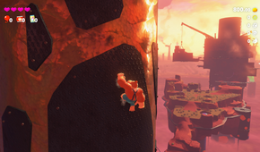 Screenshot of Donkey kong Bananza on the Nintendo Switch 2