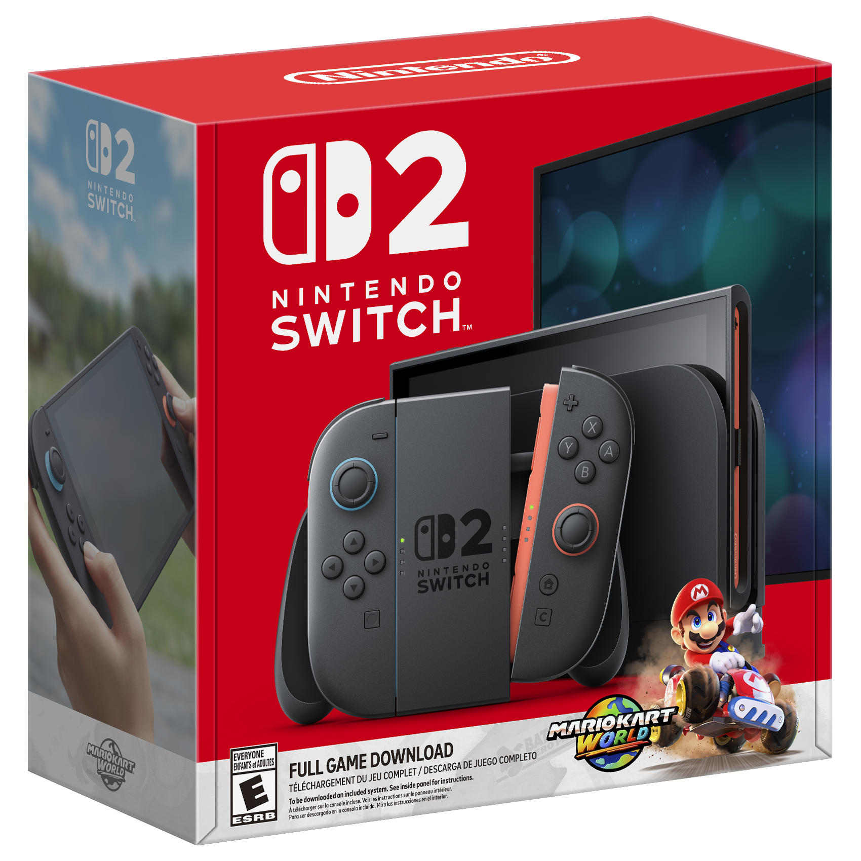 Nintendo Switch - 美品！！任天堂Switch New Nintendo Switch Console Grey 任天堂 電池持續時間加長版
