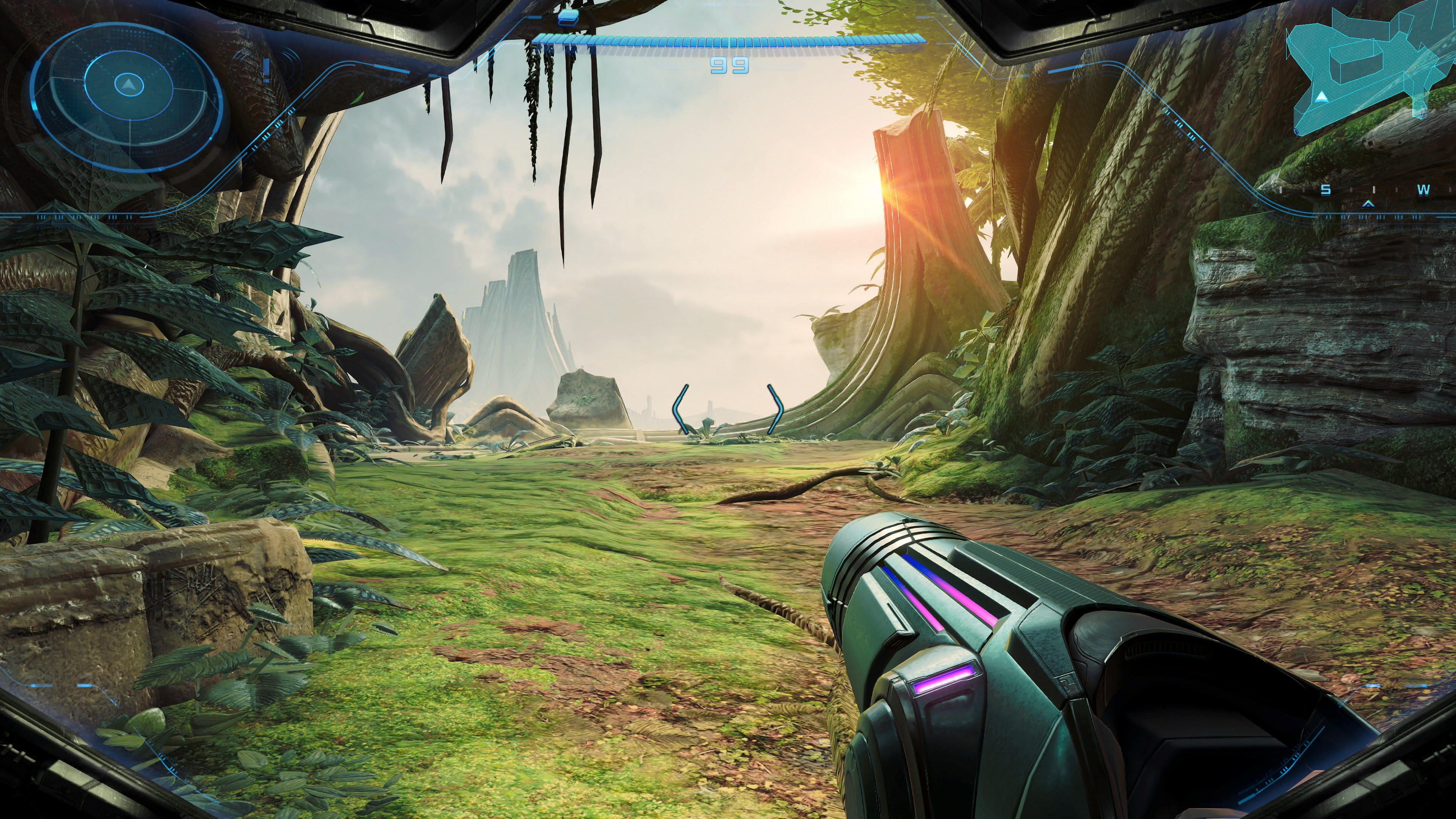 Screenshot of Metroid Prime 4 Beyond on the Nintendo Switch 2