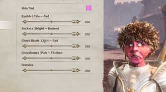 Oblivion Remastered Breton with red face