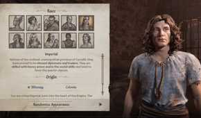Oblivion Remastered Imperial character creator