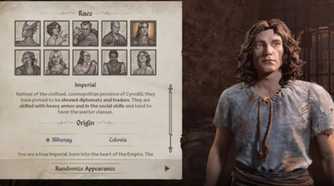 Oblivion Remastered Imperial character creator
