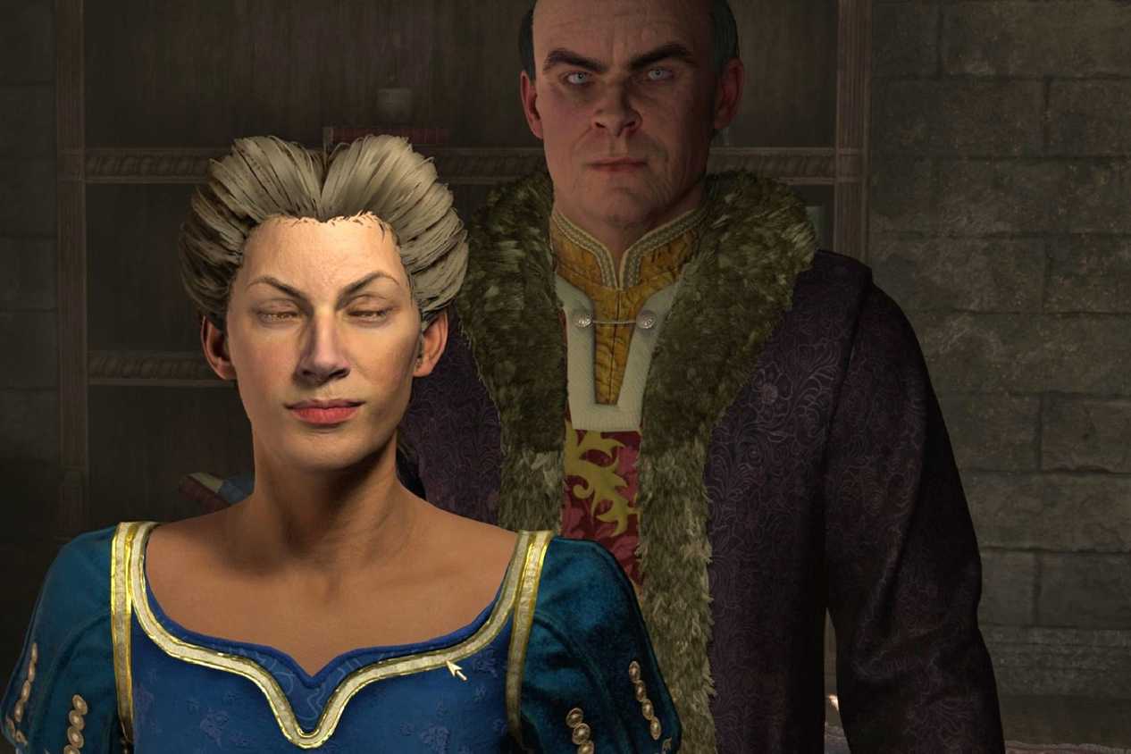 Oblivion Remastered queen behind king