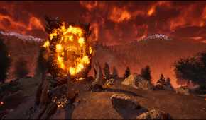 One of Oblivion's famed Oblivion Gates.
