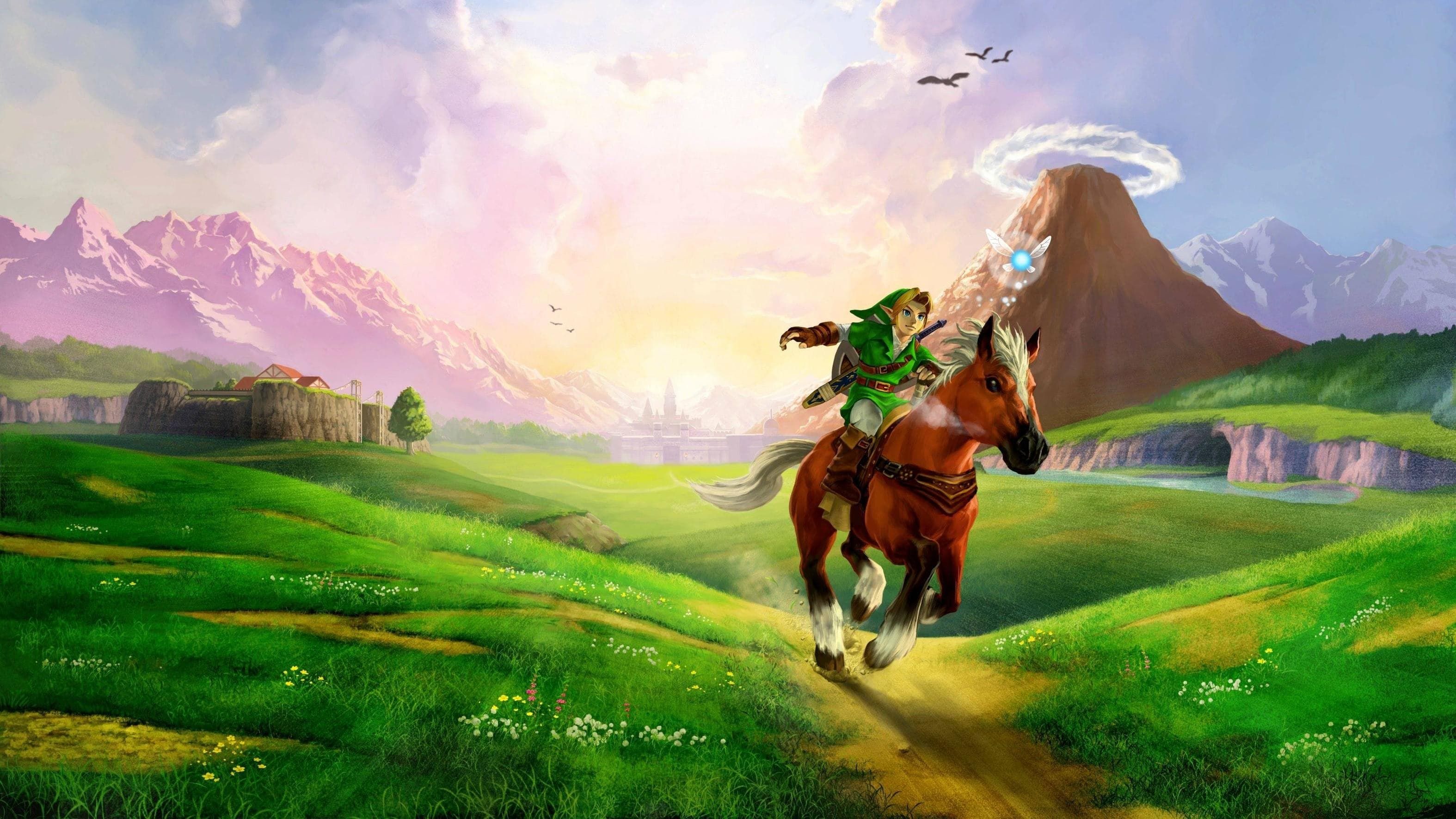 The Legend of Zelda: Ocarina of Time 3D box art.
