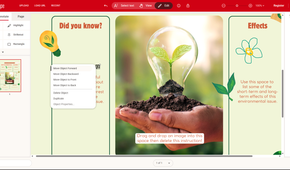 PDFescape online sticky note options