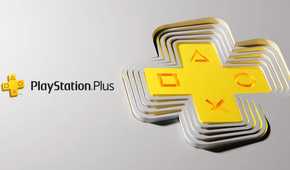 The PS Plus logo along with PlayStation.