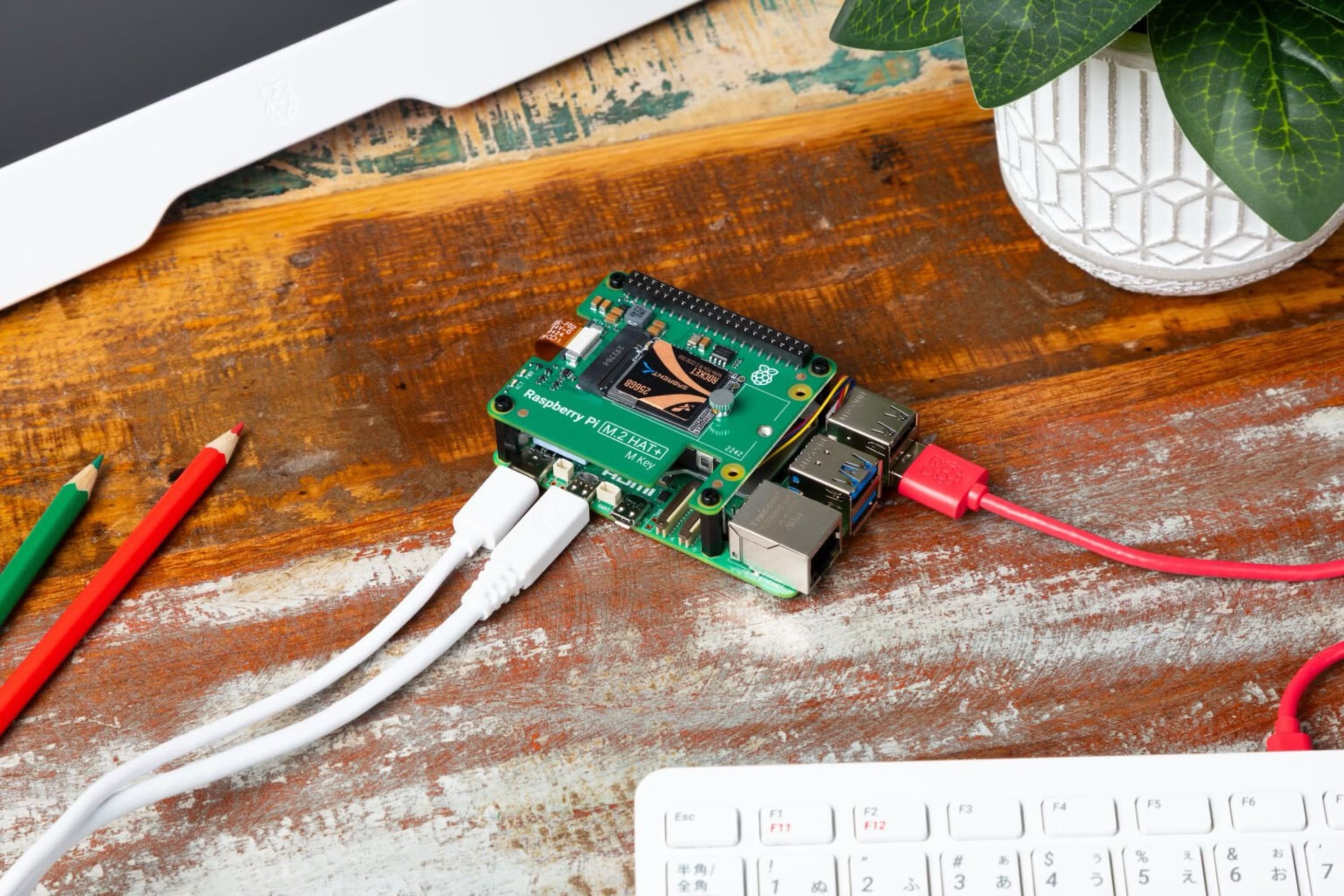 Raspberry Pi with M2 HAT