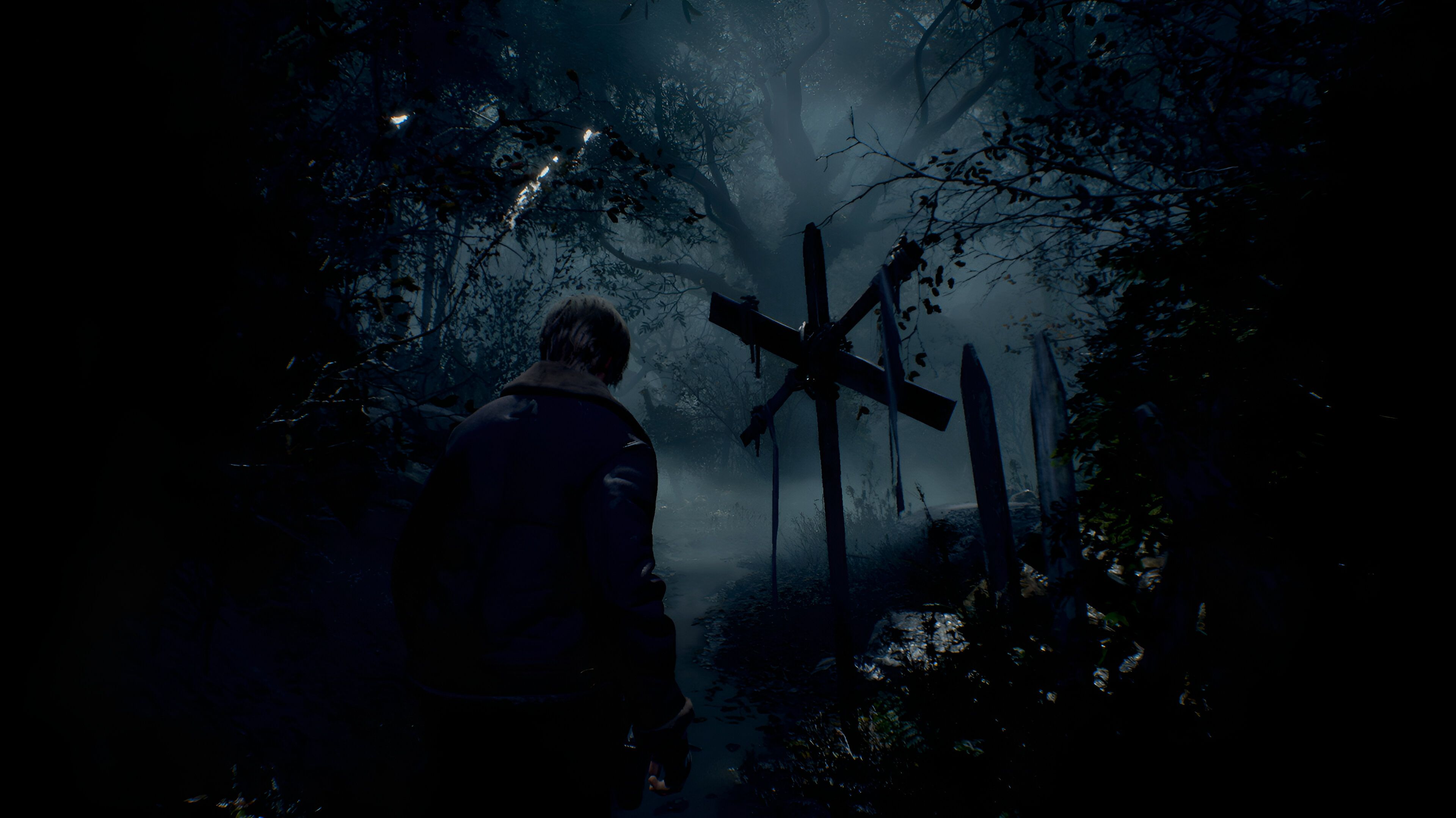 An image from the game Resident Evil 4.
