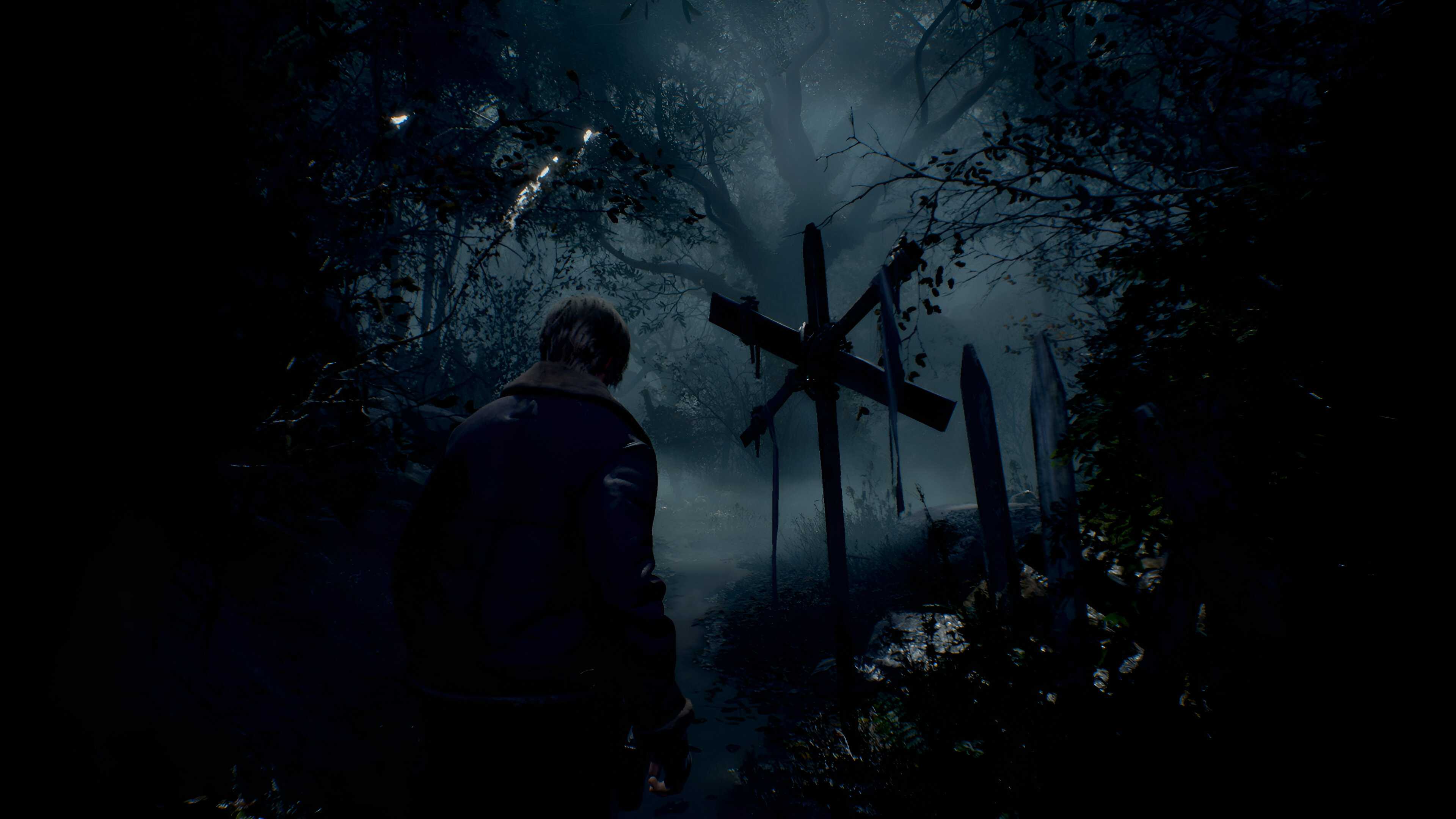 An image from the game Resident Evil 4.
