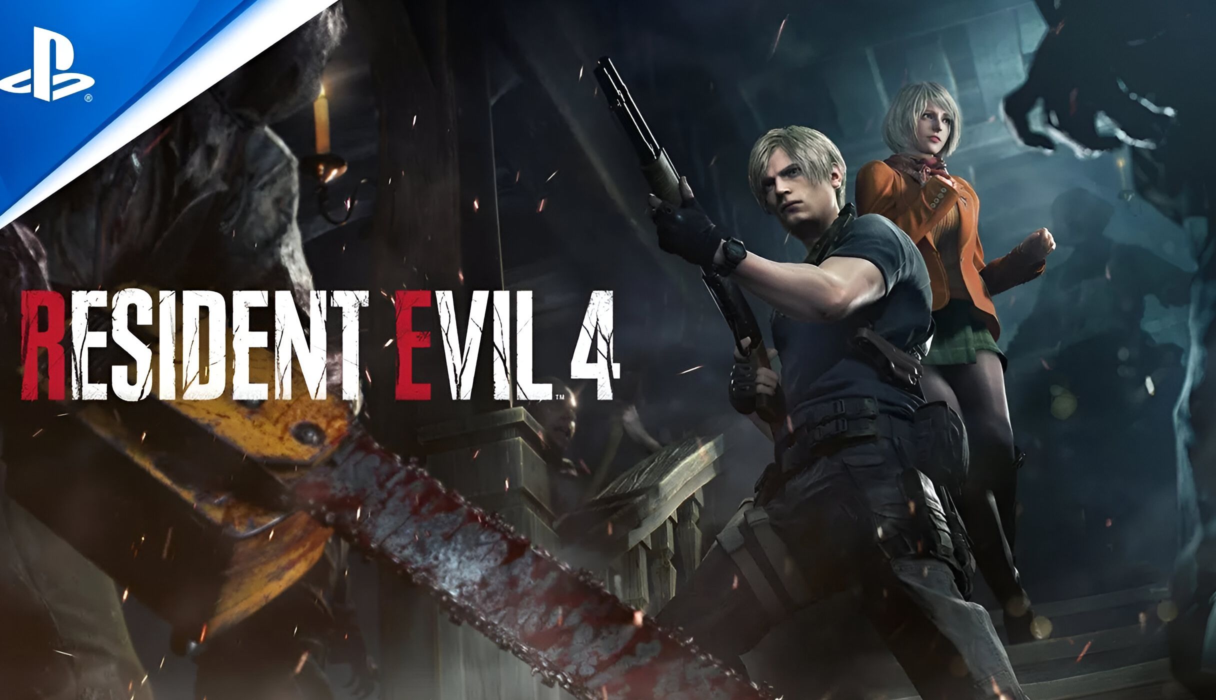 Poster for the game Resident Evil 4 Remake.