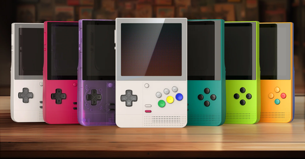 Retroid Pocket Classic - Classic 6 カラー Retroid Pocket Classic 6 New SEGA Genesis Color Released