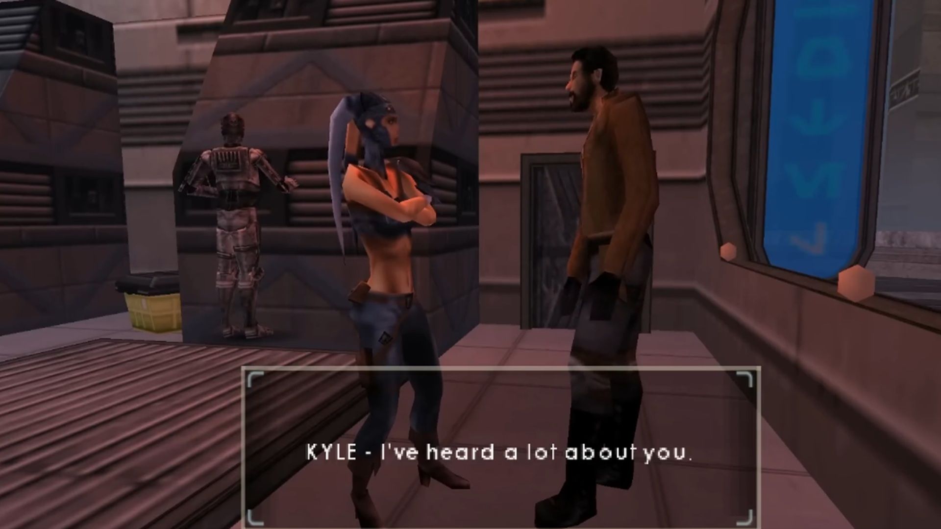 A screenshot of gameplay from Star Wars Lethal Alliance.