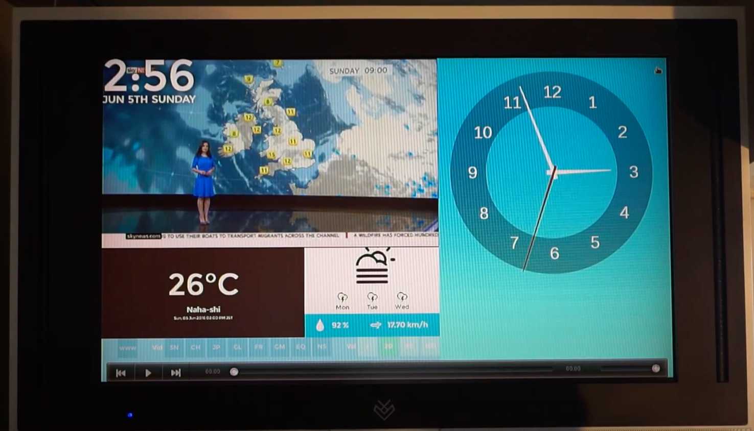 Kitchen Info Panel Raspberry Pi 5 clever ways I use a Raspberry Pi display around the house