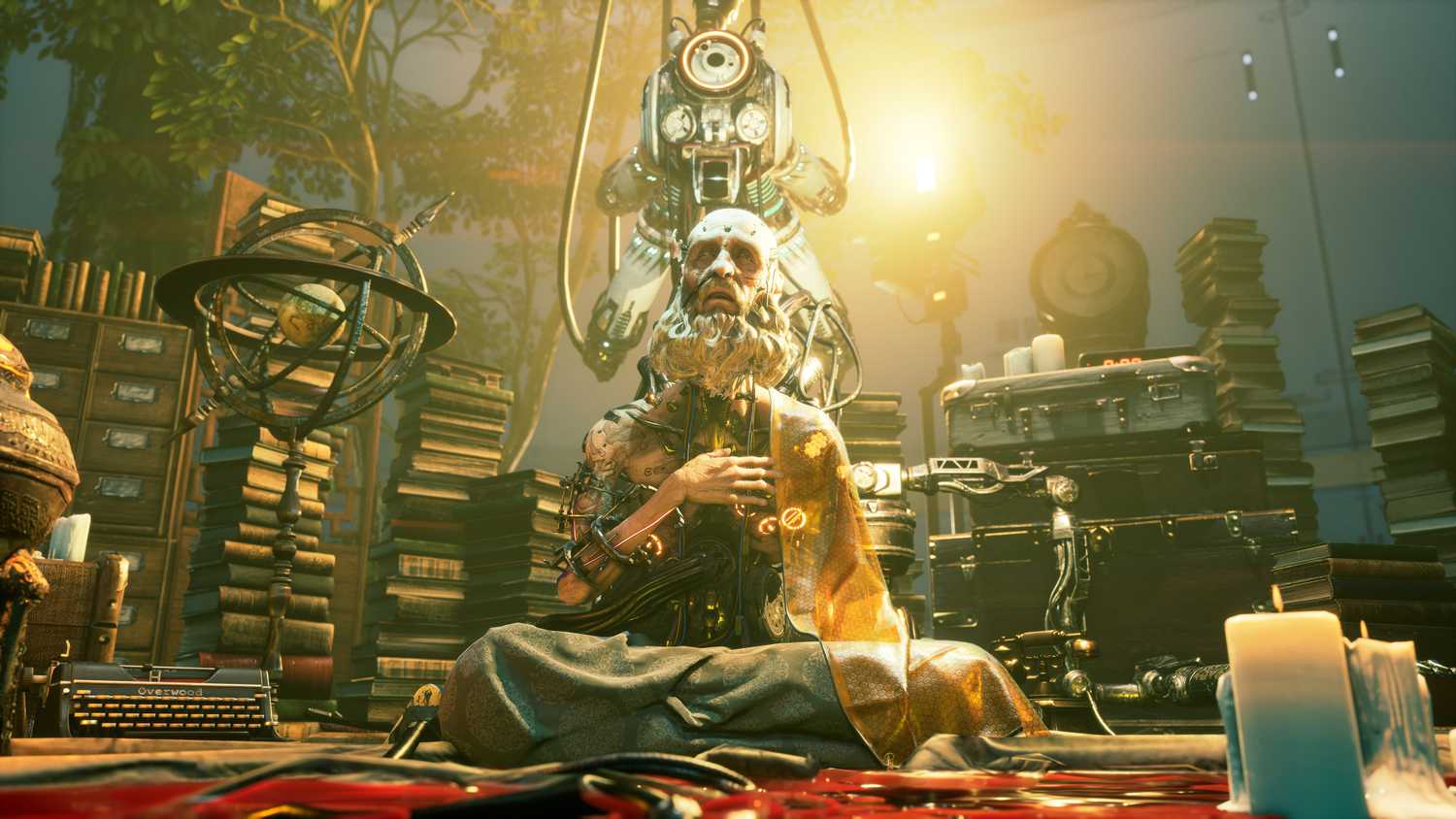 A screenshot of Oracle from Stellar Blade