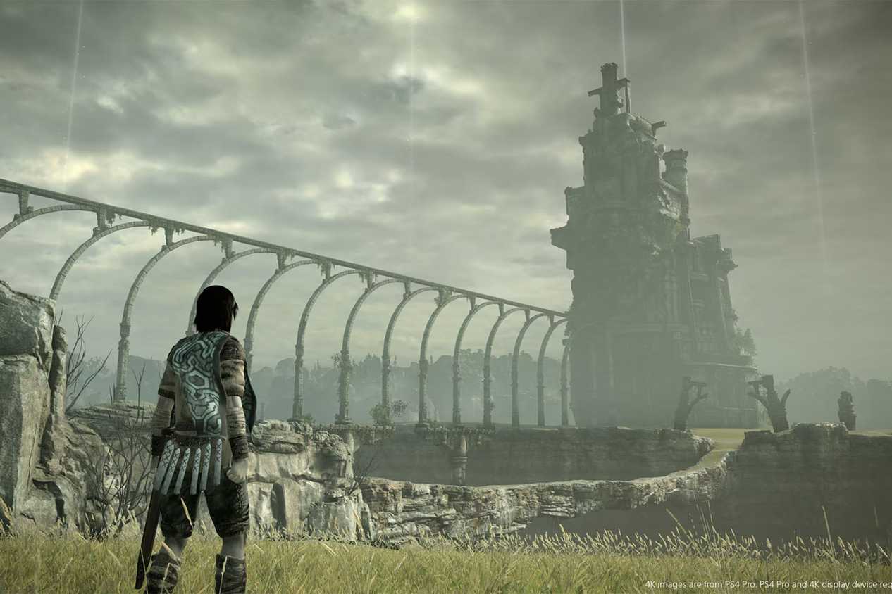 Wander in Shadow of the Colossus