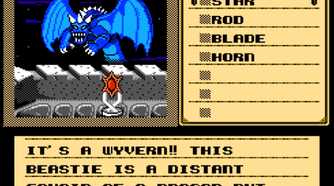 Solving the Wyvern puzzle in Shadowgate NES