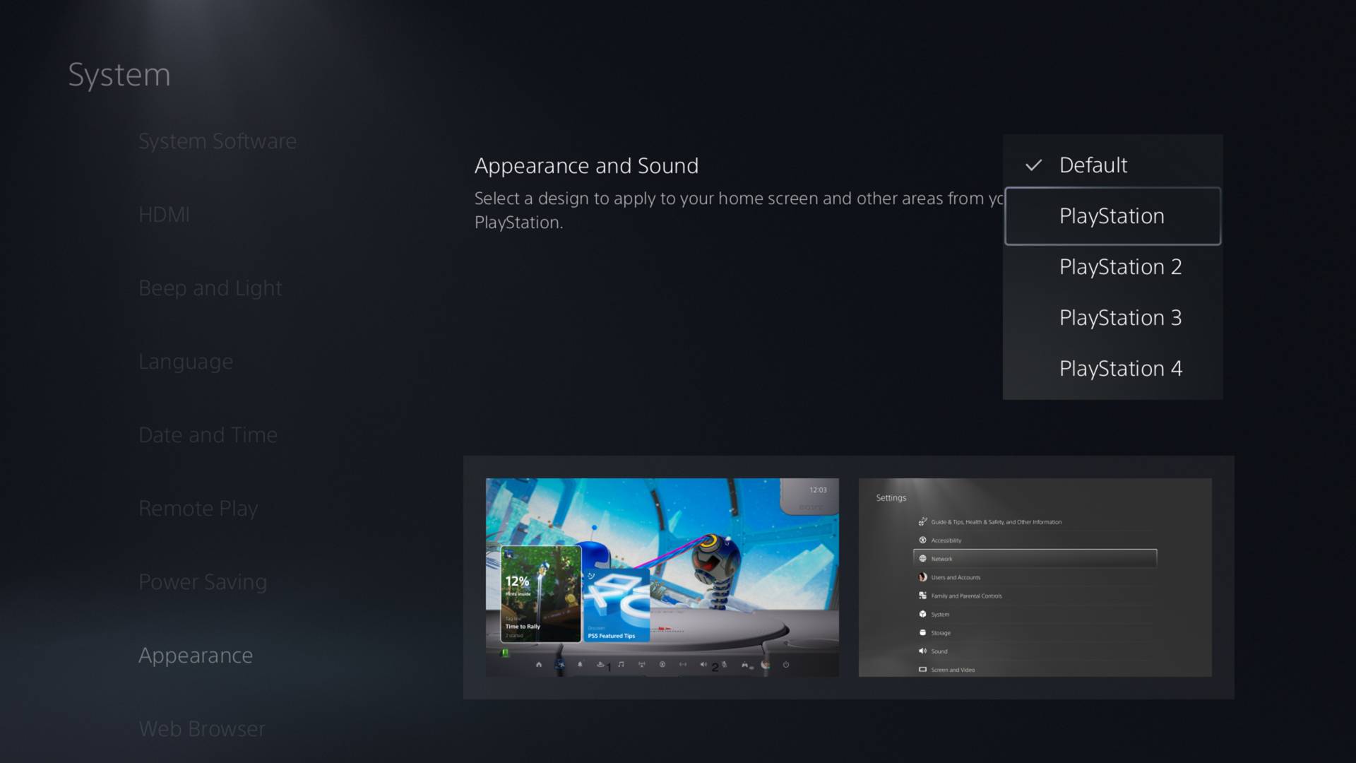 Interface Sony Ps4 Os New PS5 System Update Brings Back Iconic