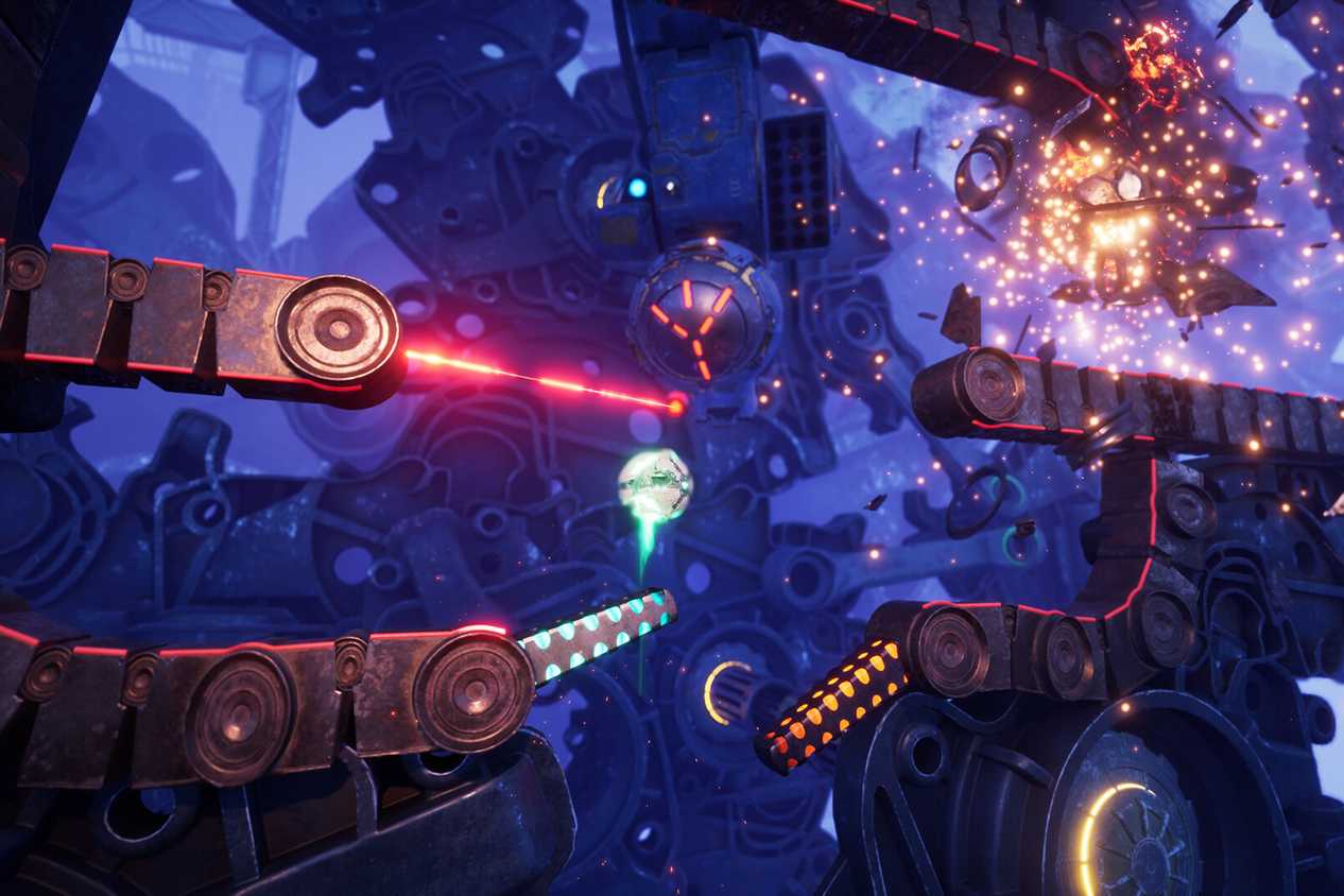 A screenshot from the game Split Fiction.