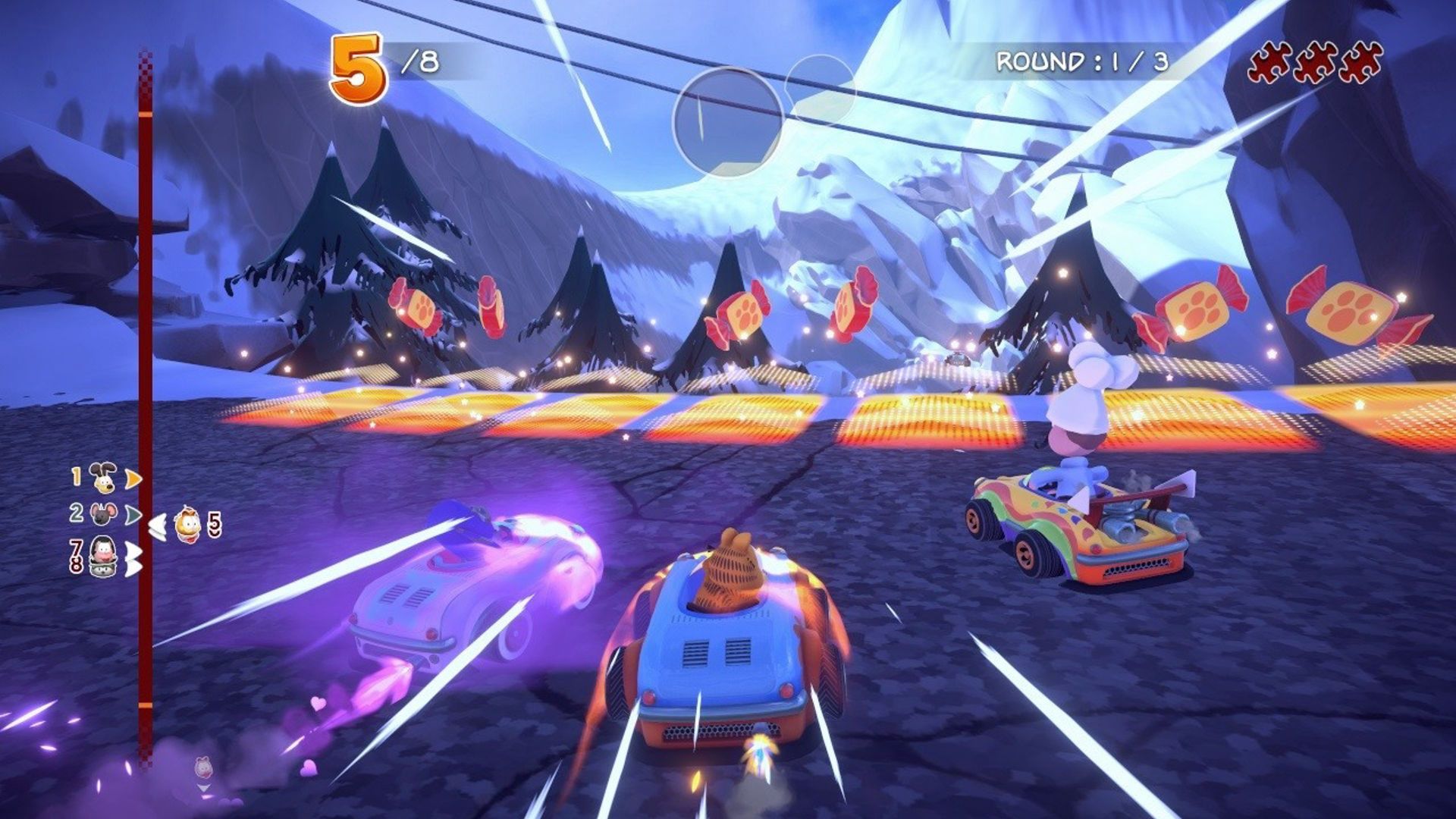 Official image of Garfield Kart Furious Racing