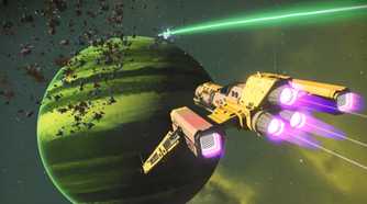 Space travel in No Man's Sky