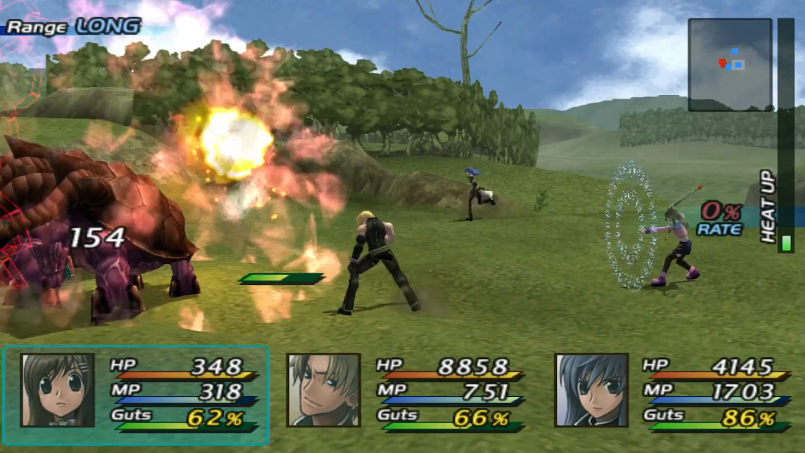 Promotional trailer image for Star Ocean Till the End of Time for PS4