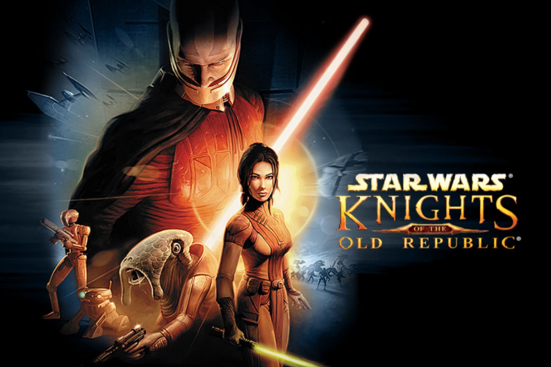 Key Art for Star Wars: Knights of the Old Republic