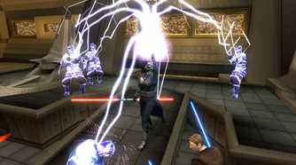 An image from the game Star Wars: Knights of the Old Republic II.
