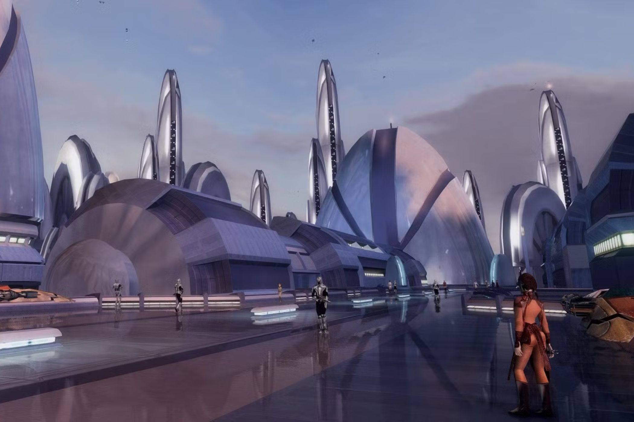 Planet Taris in Star Wars: Knights of the Old Republic